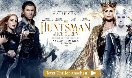 Reise nach Hollywood zum Kinostart von "The Huntsman & the Ice Queen" gewinnen