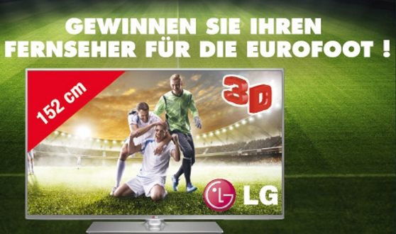LG 3D TV gewinnen
