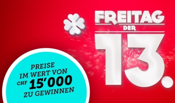 Swisslos Preise im Wert von CHF 15'000.- gewinnen