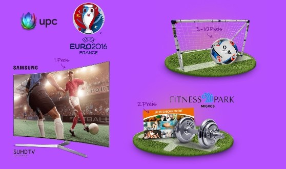 Samsung TV, Fitness Park Jahresabo und Adidas Fussball gewinnen