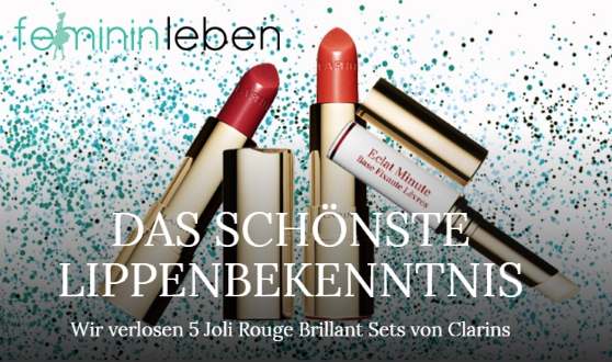 5 x Clarins Lippenstift-Set gewinnen