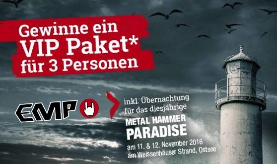 Metal Hammer Paradise Tickets inkl. VIP-Paket gewinnen