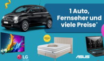 Ein Auto oder einen Fernseher bei Conforama gewinnen!